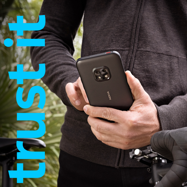 trust it-tekst og Nokia XR20