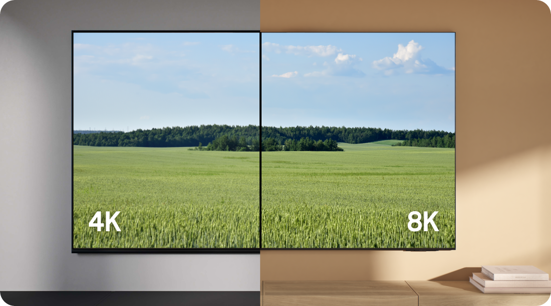 Samsung - TV - The difference between 4K and 8K