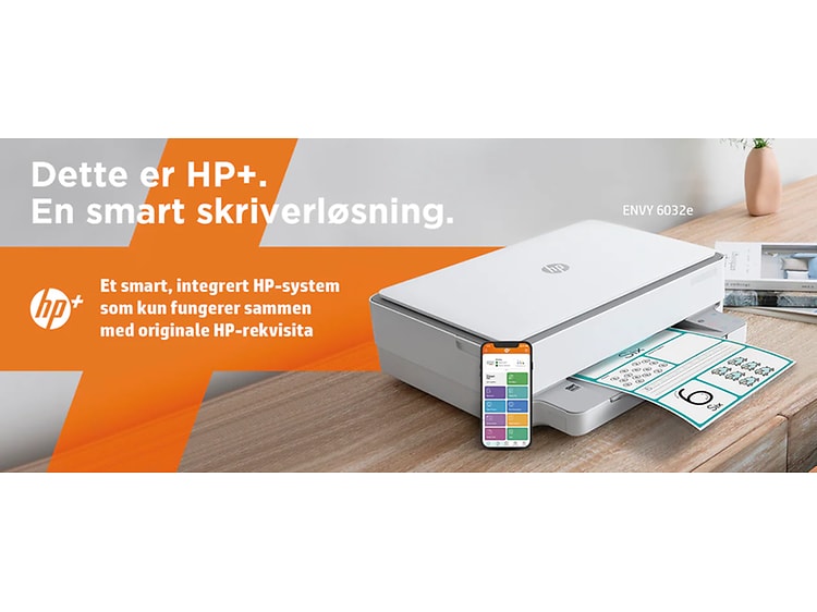 HP Envy 6032e Inkjet AIO printer - Elkjøp