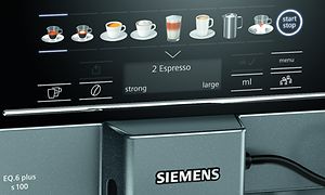 Siemens EQ.6 Plus S100 kaffemaskin - Elkjøp