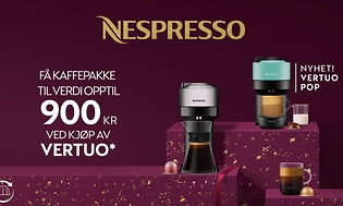 Nespresso kampanjer og tilbud | Elkjøp