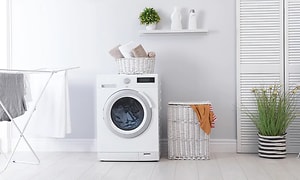 Vaskesøyle - en plassbesparende løsning | Elkjøp